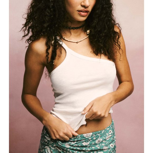 Free People Tops - 🎉LAST CHANCE🎉 NWT Free People One Way Or Another Tank / White